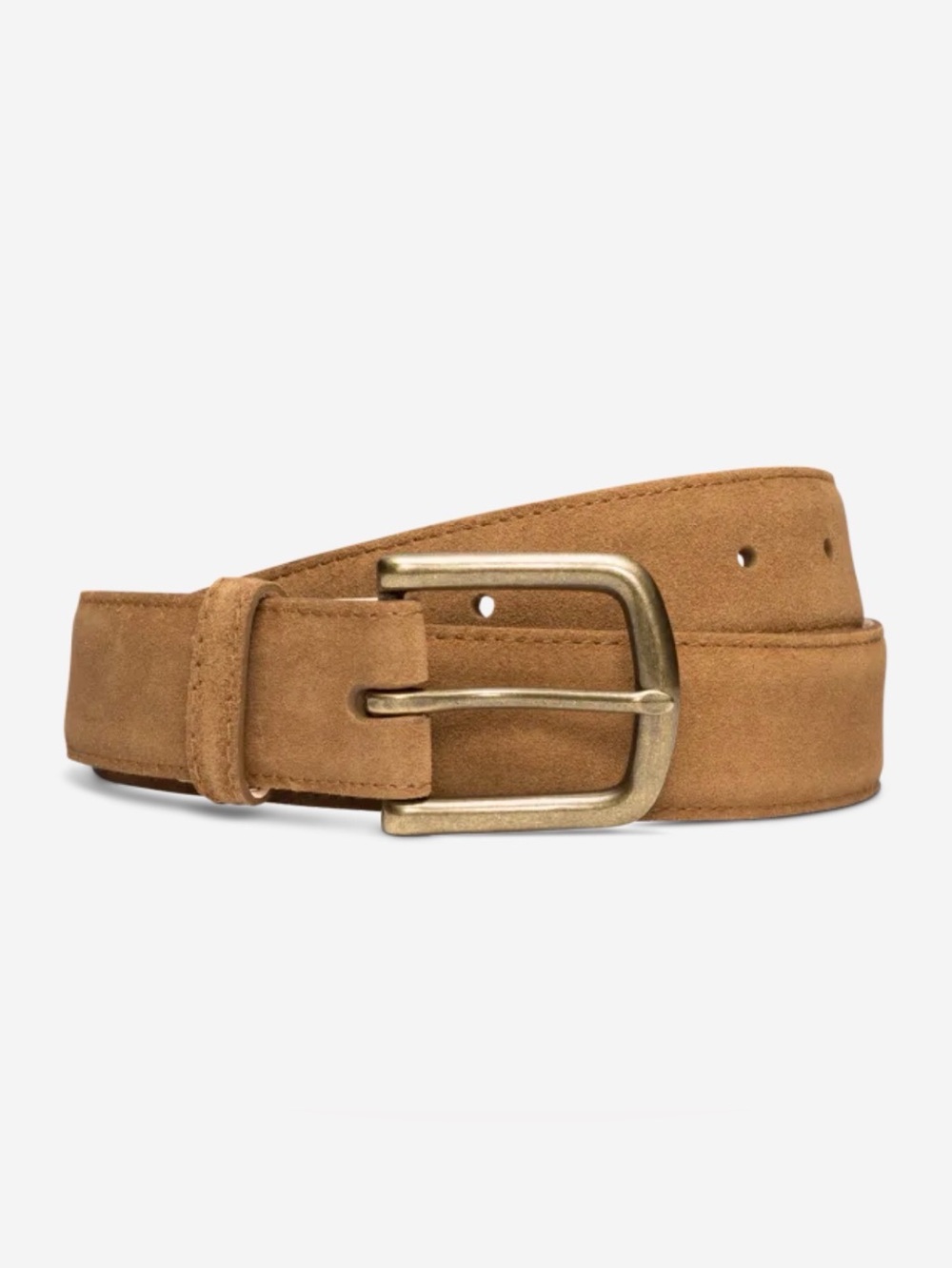 NWT Tecovas Honey Suede Belt Men’s 38